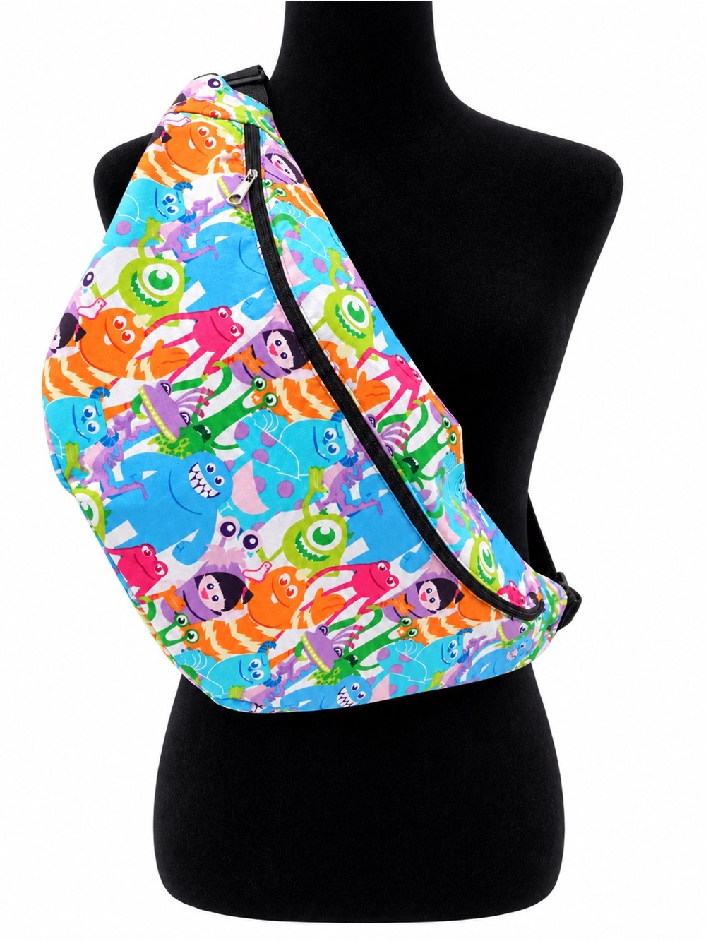 Disney Pixar Monsters Inc Handmade Belt Bag Fanny Pack Custom One of a Kind New